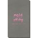 Rosé All Day Bamboo Luxe Guest Towels Image 3 of 3